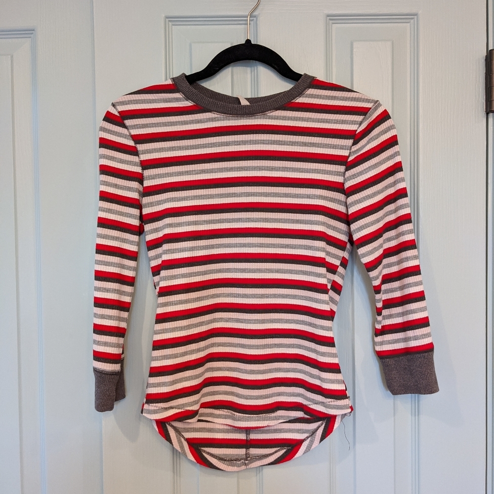 Free People Intimates Knit Striped Top